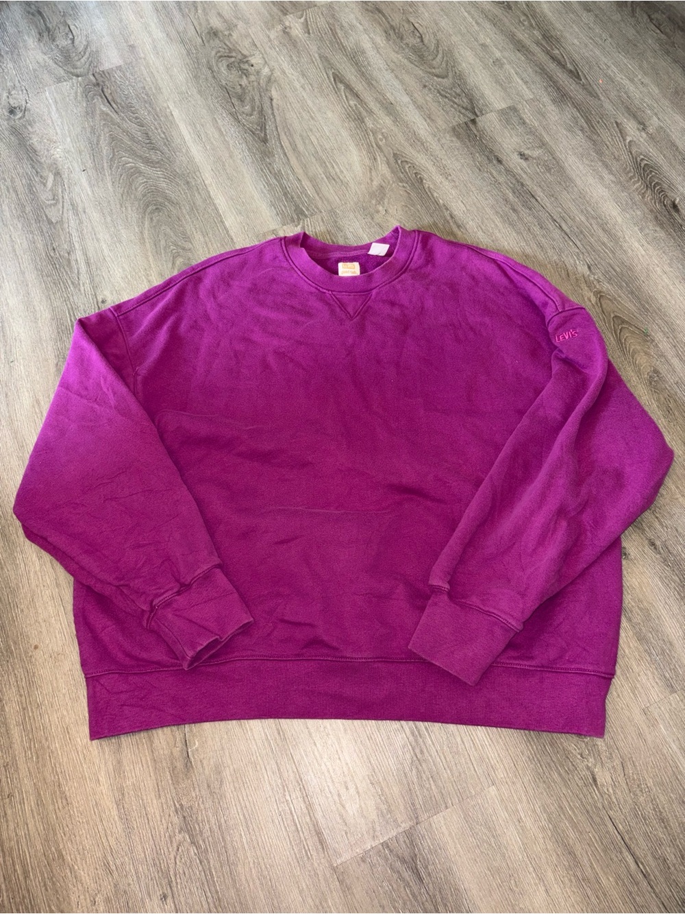 Levi’s | Purple Gold Tab Pullover Sweatshirt